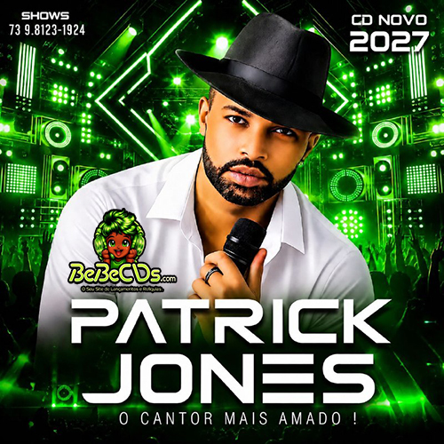 PATRICK JONES CD NOVO 2026