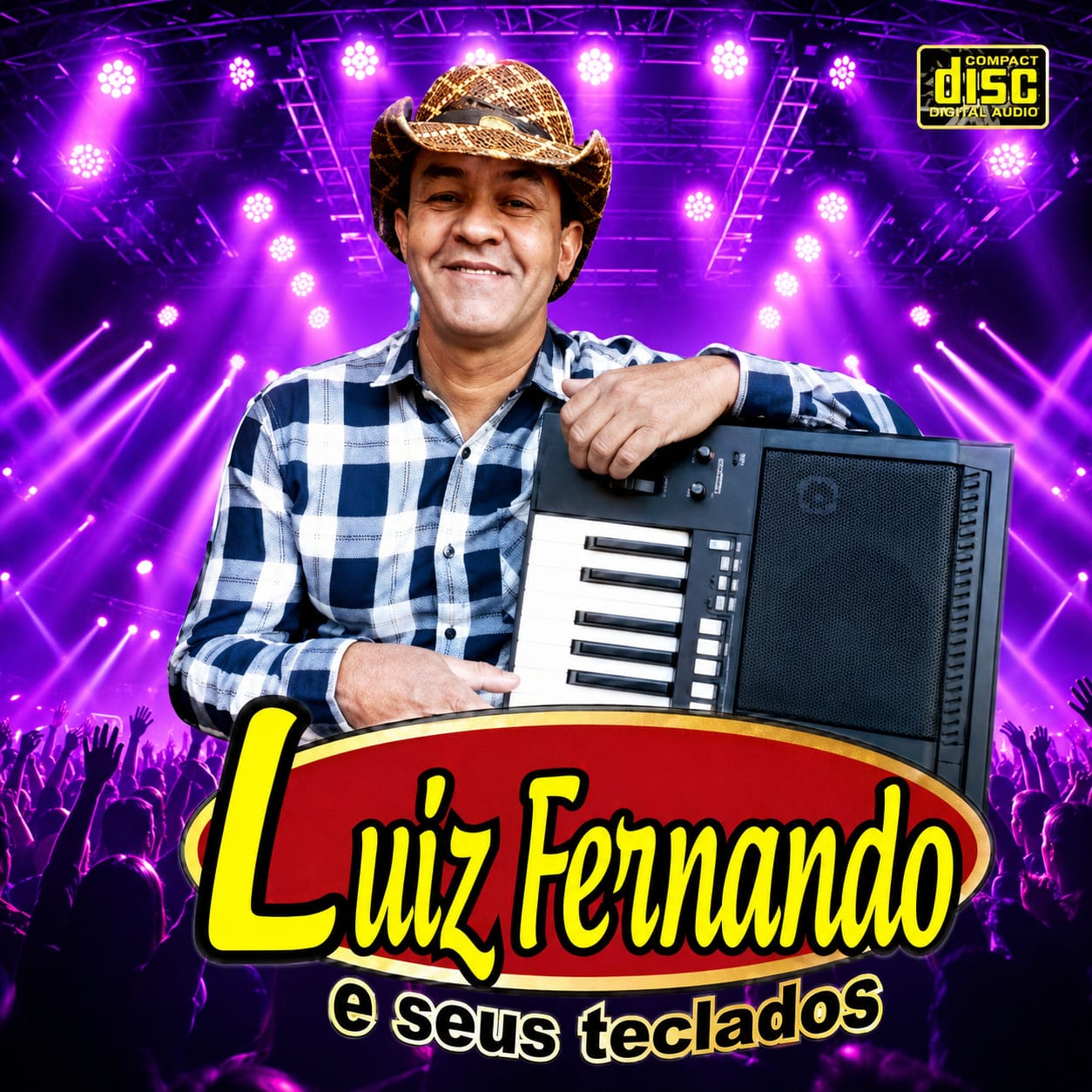 LUIZ FERNANDO E SEUS TECLADOS CD NOVO 2026