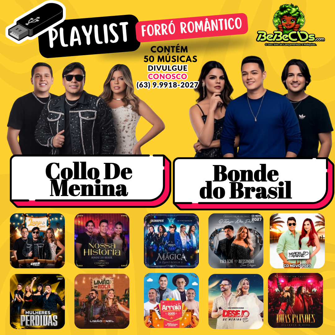 PLAYLIST - FORRÓ ROMÂNTICO 2027